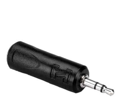 Kabel audio Hosa Adapter gniazdo TRS 6.35 – wtyk TRS 3.5